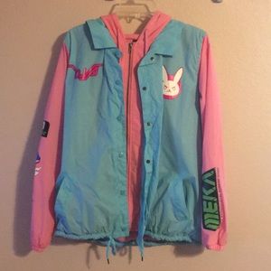 Blizzard Overwatch D.Va windbreaker jacket